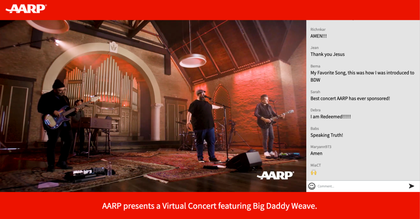 Big Daddy Weave x AARP - Livestream